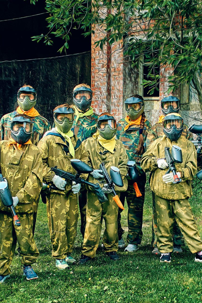 Paintball enfant