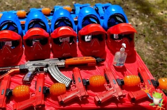Paintball enfant namur, andenne, Chérimont